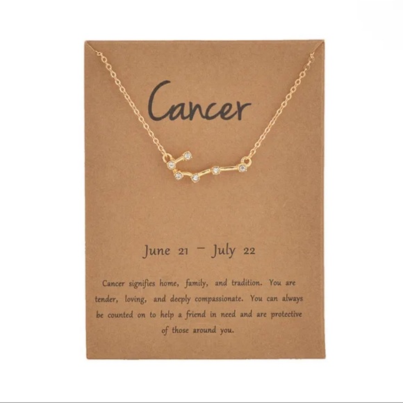 NEW Cancer Horoscope Necklace - Picture 5 of 5